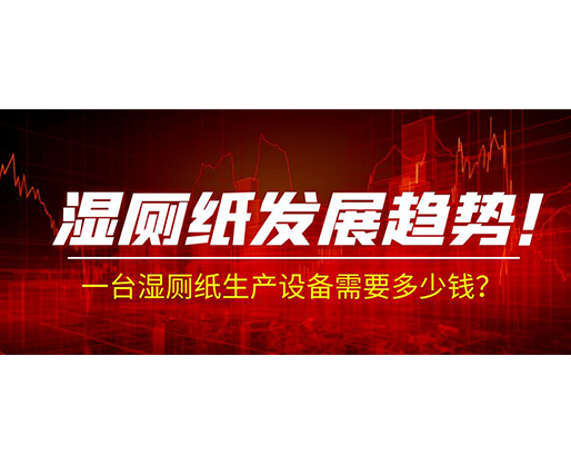 濕廁紙發(fā)展趨勢(shì)！一臺(tái)濕廁紙生產(chǎn)設(shè)備需要多少錢？