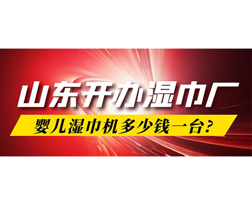 山東開辦濕巾廠，嬰兒濕巾機(jī)多少錢一臺(tái)?