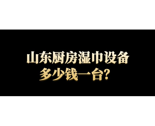 山東廚房濕巾設(shè)備多少錢一臺(tái)？