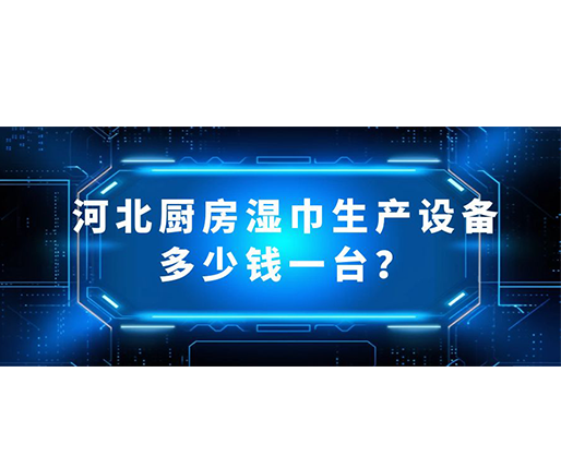 河北廚房濕巾生產(chǎn)設備多少錢一臺？